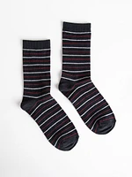 Striped Crew Socks