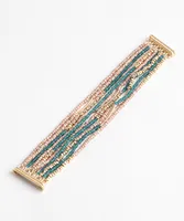Beaded Snap Bracelet