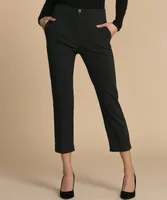 Jules & Leopold Slim Leg Crop Pant with Slits