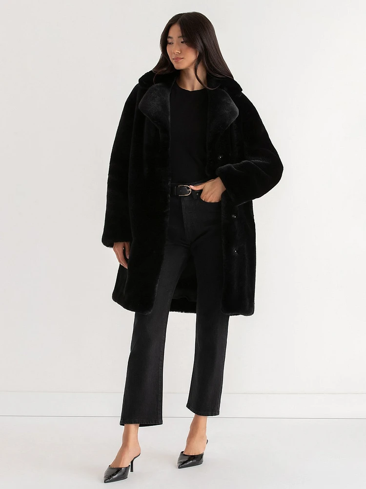 Stella Faux Fur Coat