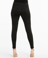 Autumnal Plaid Ponte Instant Smooth Legging