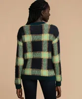 Plaid Pullover Sweater