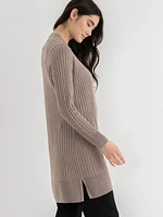 Long Sleeve Ribbed Cardigan