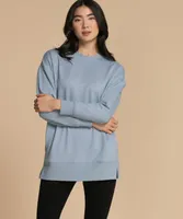 Longer Length Sweatshirt with Pockets