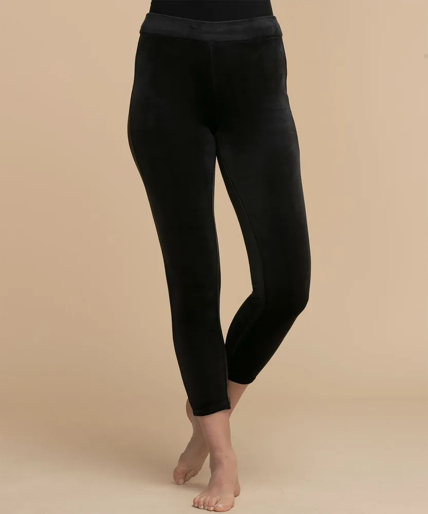 Black Velour Legging