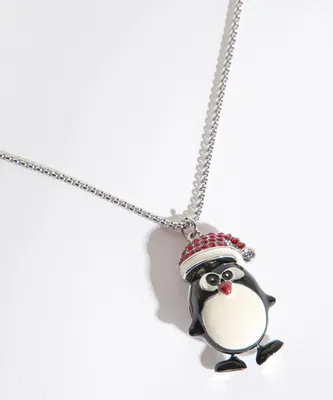 Penguin Pendant Necklace
