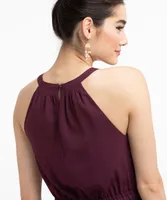 Tiered Halter Dress