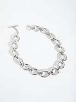 Silver Chunky Chain Necklace