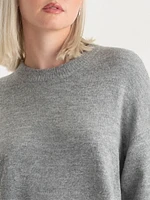 Relaxed Mossy Tunic Sweater