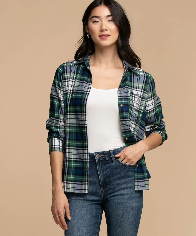 Plaid Flannel Shirt