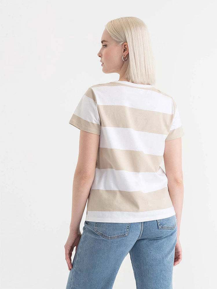 Short Sleeved Relaxed Crewneck T-Shirt