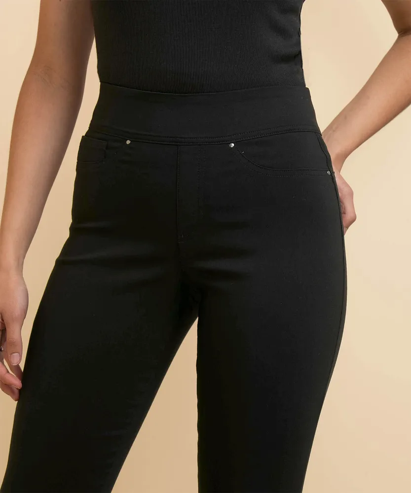 Skinny Capri Pant Microtwill