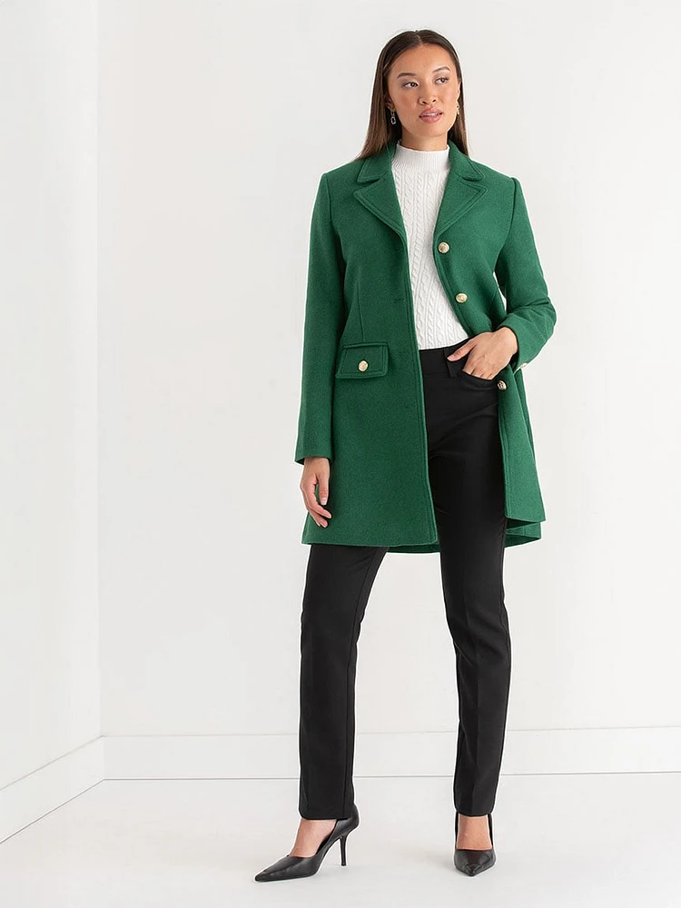 Pippa Fancy Wool Coat