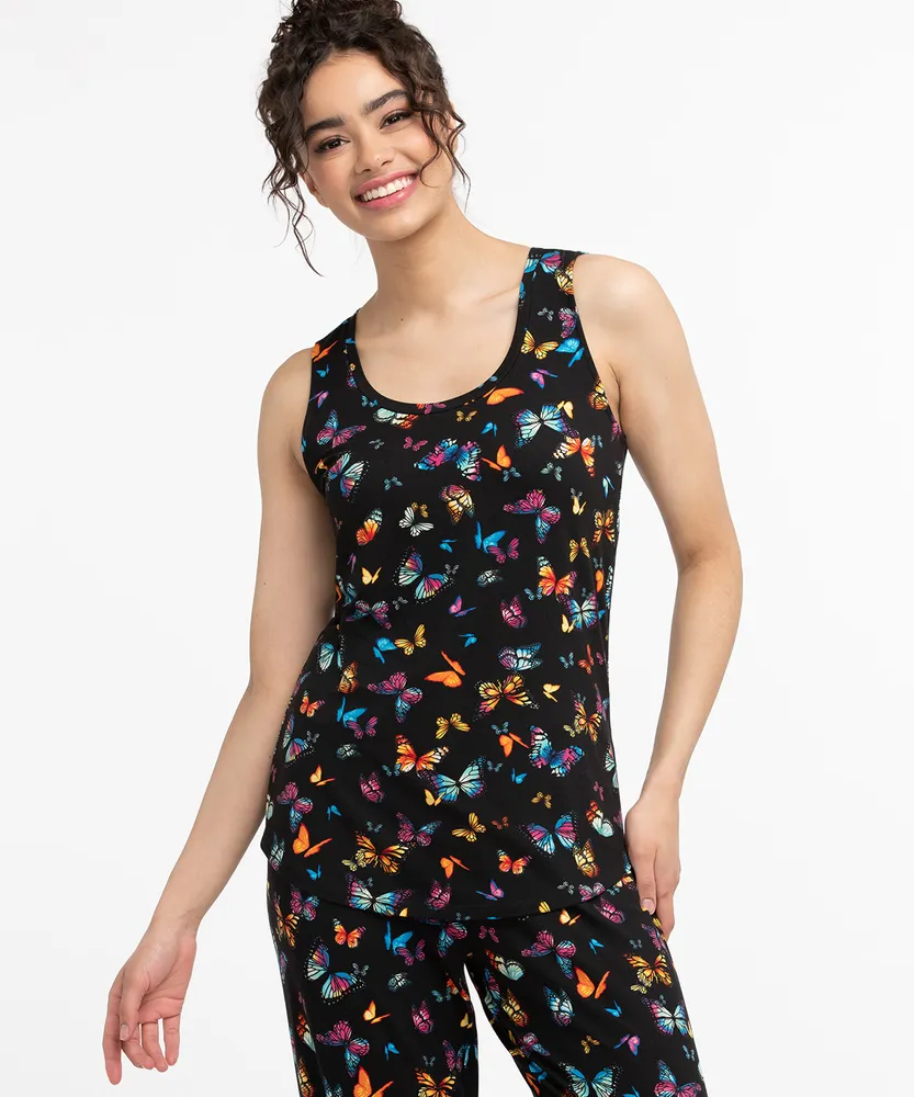 Scoop Neck Pajama Tank