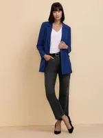 Crepe 2-Button Relaxed Blazer