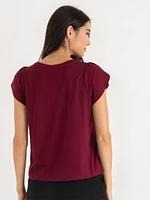 Tessa Tulip Sleeve Tee