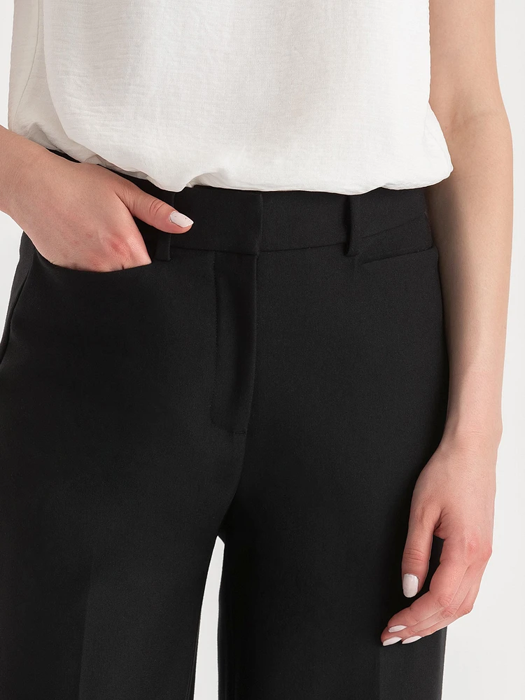 Weslee Wide Leg Pant Luxe Ponte