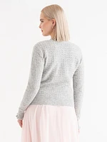 Pointelle Sweater