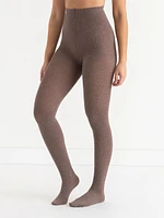 Fine Gauge Ribbed Tights