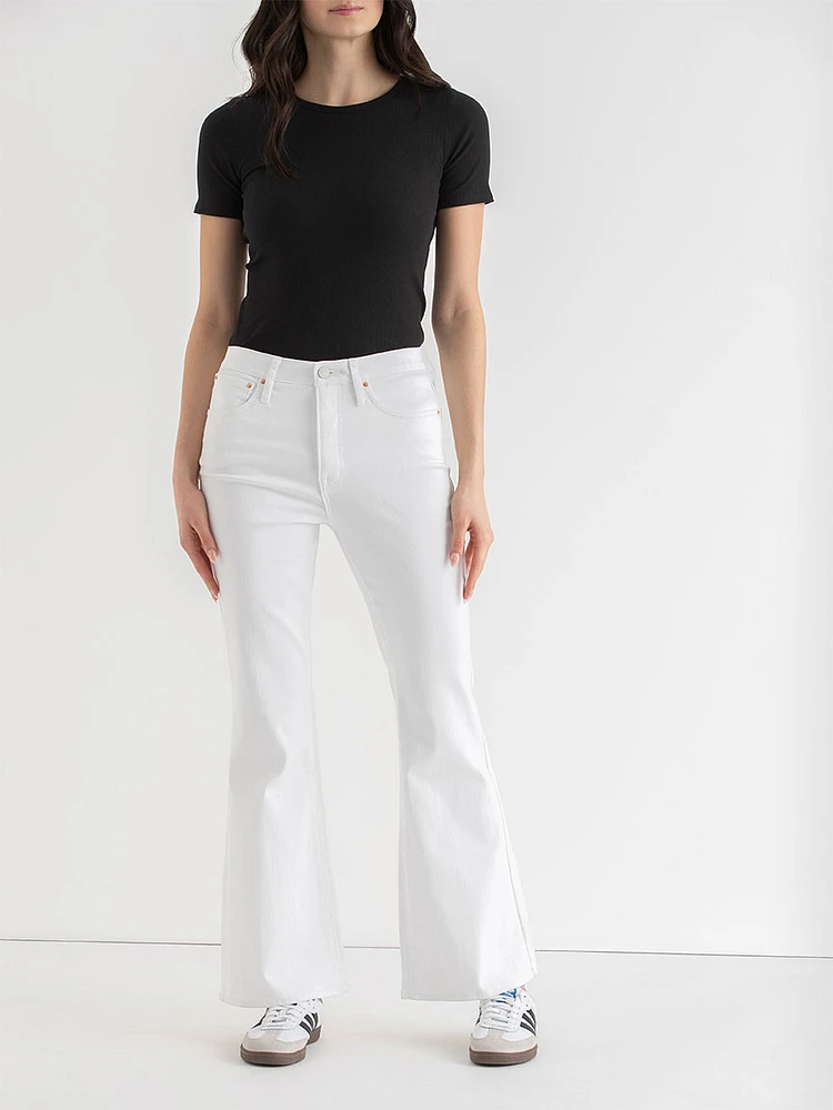 Frankie Flare Jeans with Patch Pockets