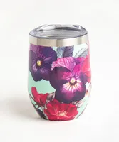 Patterned Insulated Wine Tumbler