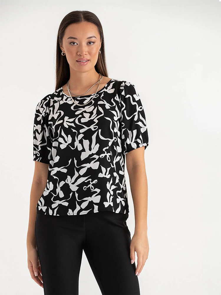 Scoop Neck Blouse