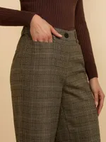 Maxwell Wide Leg Pant Plaid