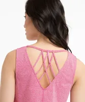 Lattice Back Tank Top