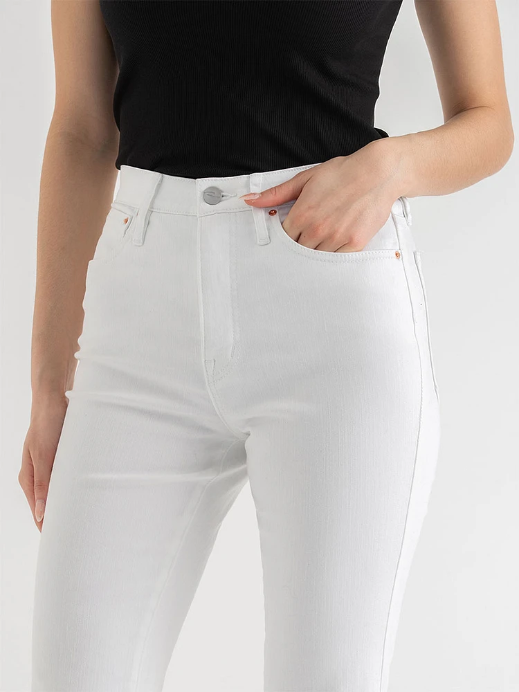 Frankie Flare Jeans with Patch Pockets