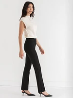 Spencer Straight Leg Pant Luxe Ponte