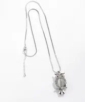 Owl Pendant Long Necklace