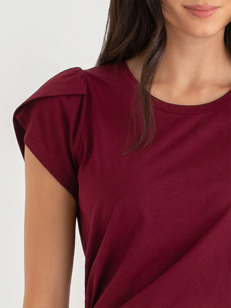 Tessa Tulip Sleeve Tee