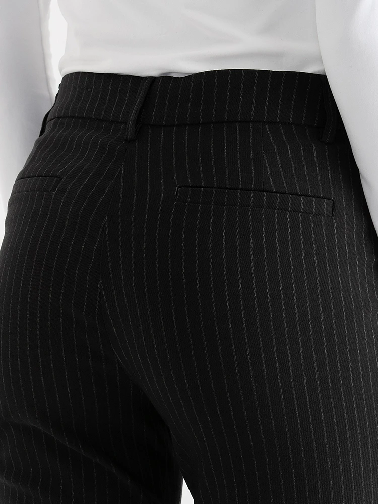 Spencer Straight Pant Patterned Microtwill