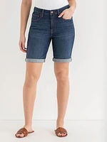 Stevie Bermuda Jean Shorts