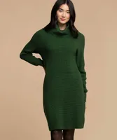 Cowl Neck Sweater Dress