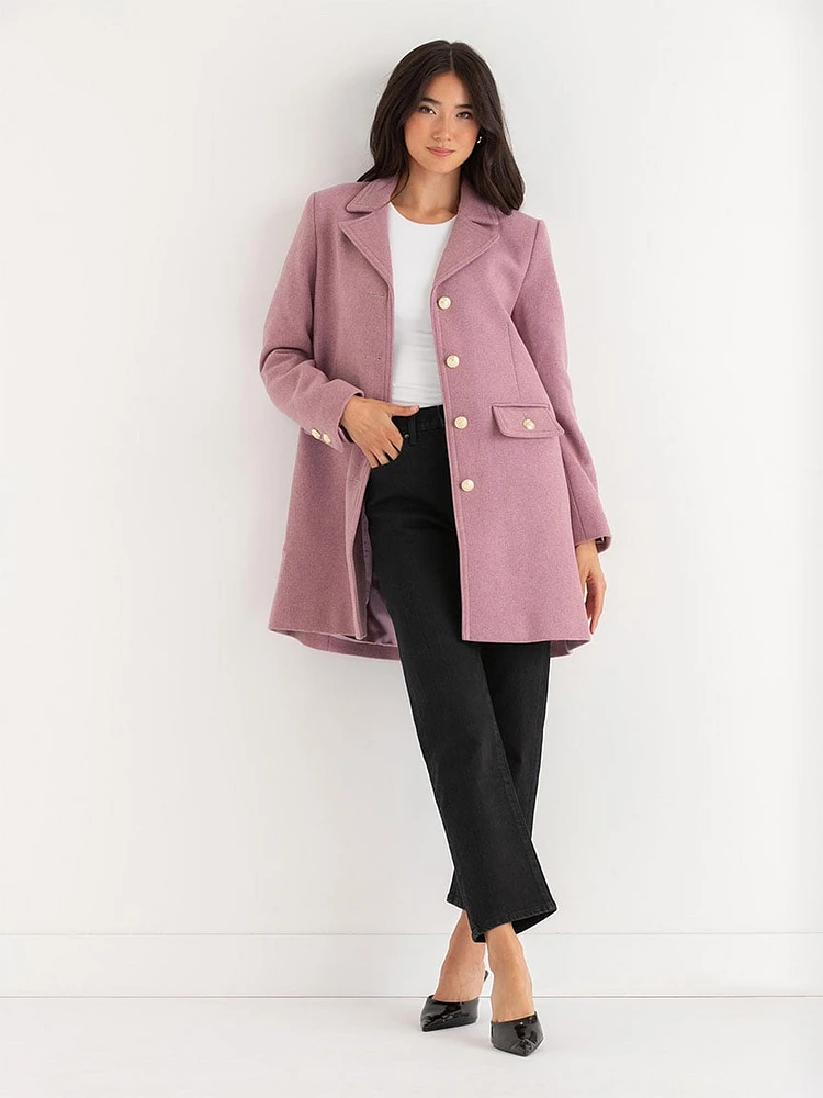 Pippa Fancy Wool Coat