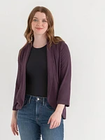 Terry Shawl Collar Cardigan