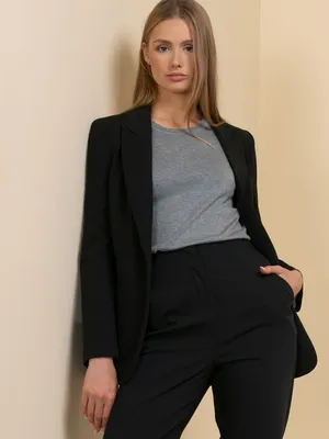 Techno Crepe Blazer by Jules & Leopold