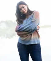 Ombre Pullover Sweater