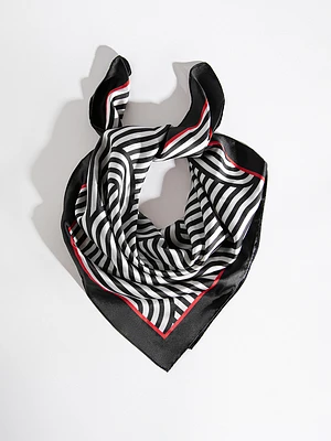 Wavy Arch Print Scarf