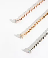 Chain Link Bracelet Trio