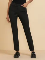 Spencer Straight Pant Patterned Luxe Ponte