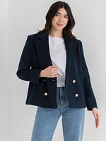 Taylor Double Breasted Peacoat