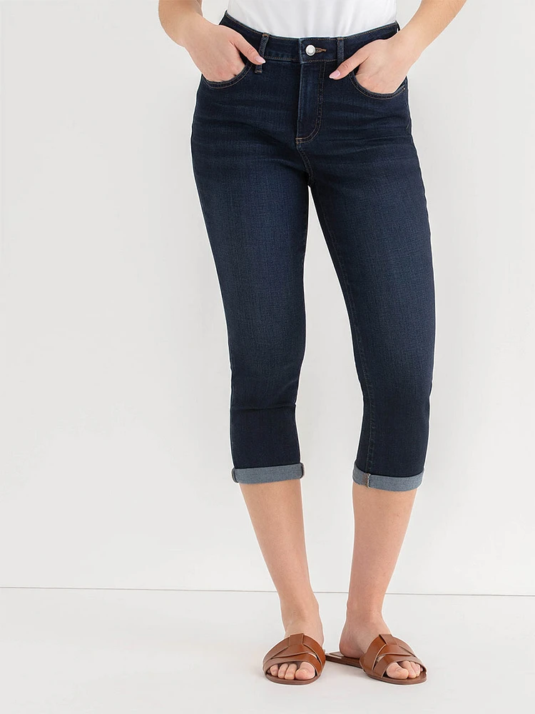 Skylar Skinny Capris Jeans