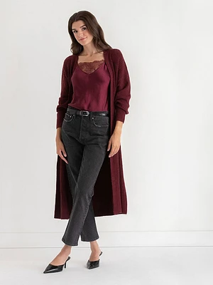 Mossy Duster Cardigan