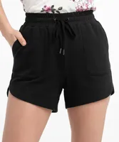 French Terry Pull-On Short