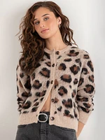 Leopard Print Cardigan