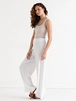 Linen Wide Leg Pant