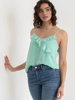 Ruffle Cami Blouse