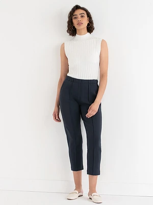 Knit Tapered Leg Pant